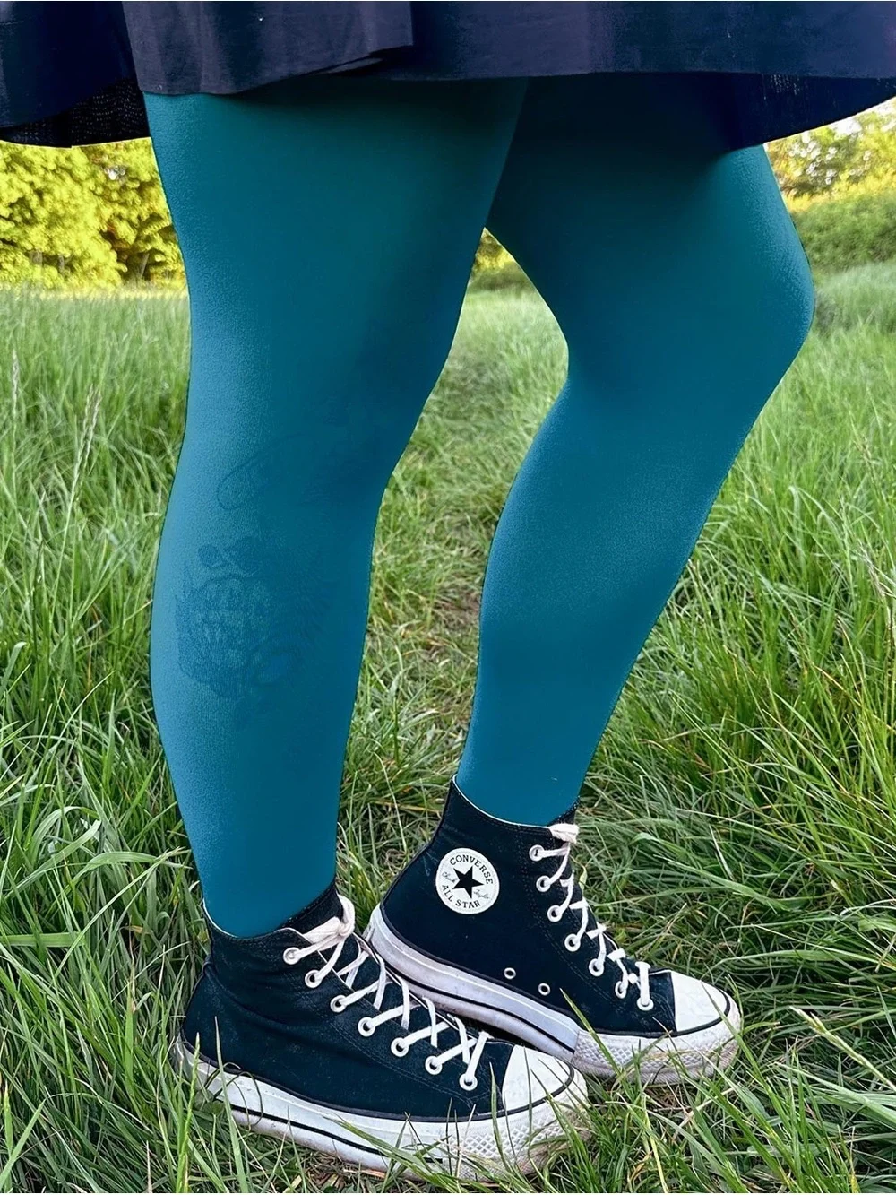 SNAG Petrol Blue 50 Denier Tights